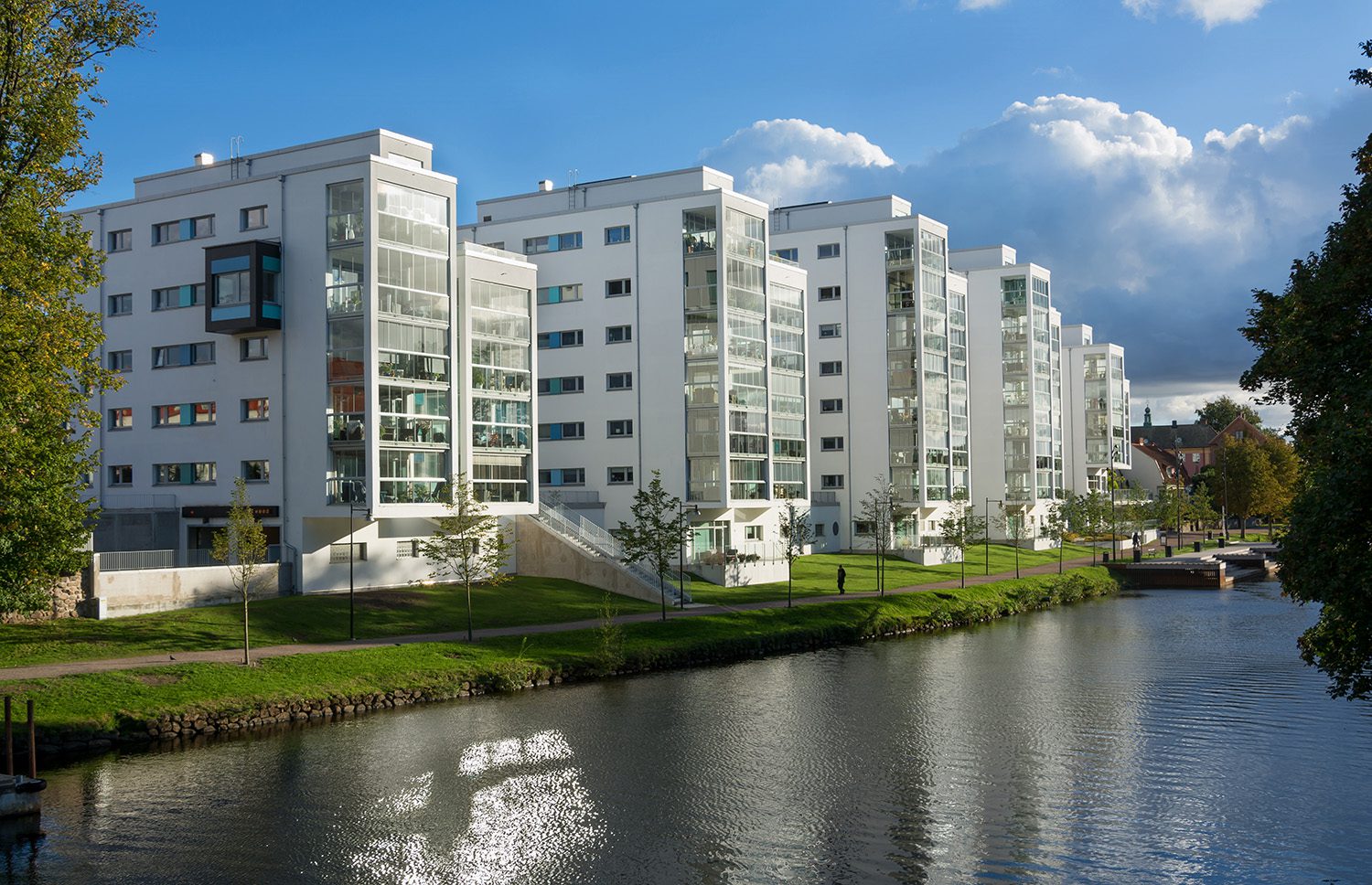 Trappstädning i Ängelholm