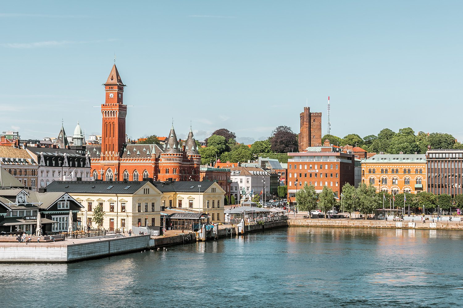 Trappstädning i Helsingborg